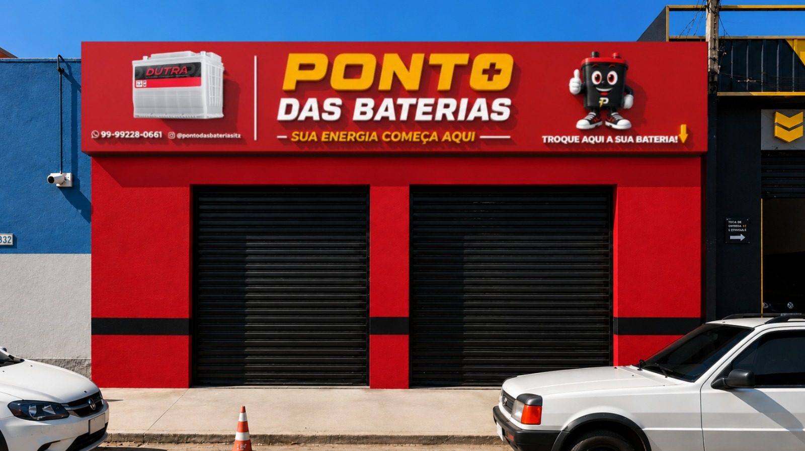 Fachada Ponto das Baterias